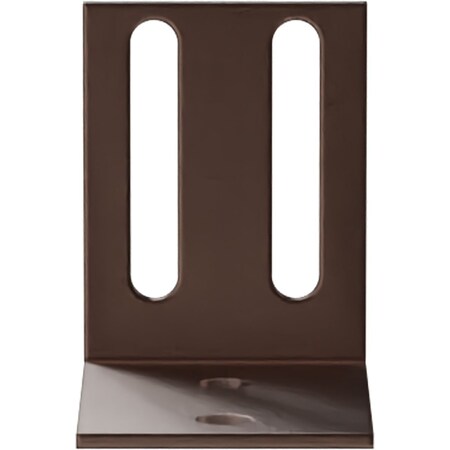 Ekena Millwork Premium Side Wall Bracket, Rustic Brown GB6001SWRB